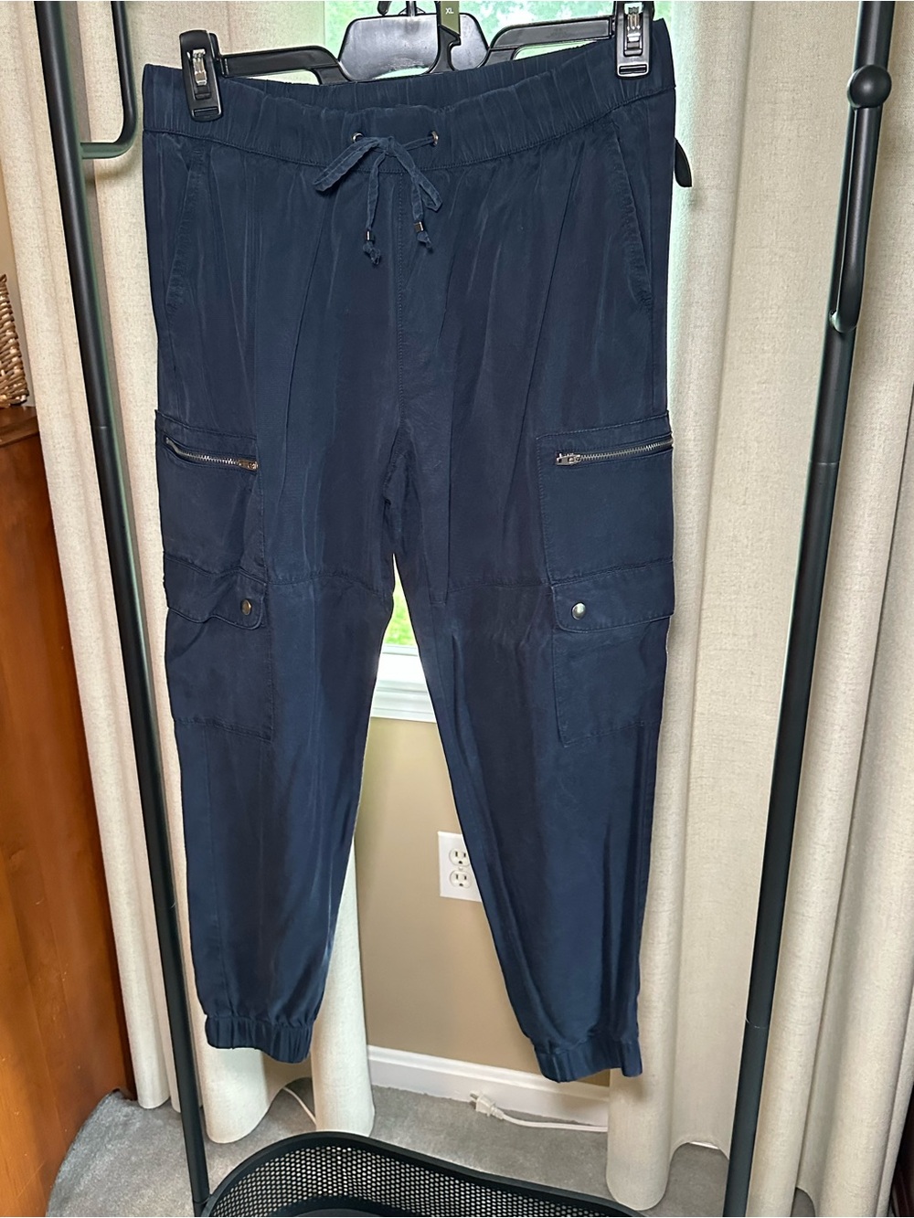 Banana Republic women’s  Navy Cargo Jogger Pants - Comfortable Everyday Wear
